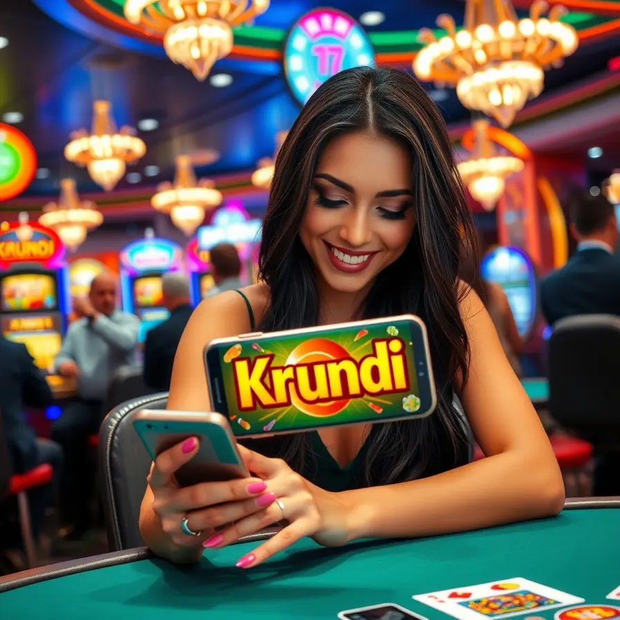 Mobile optimized Krundi gaming platform